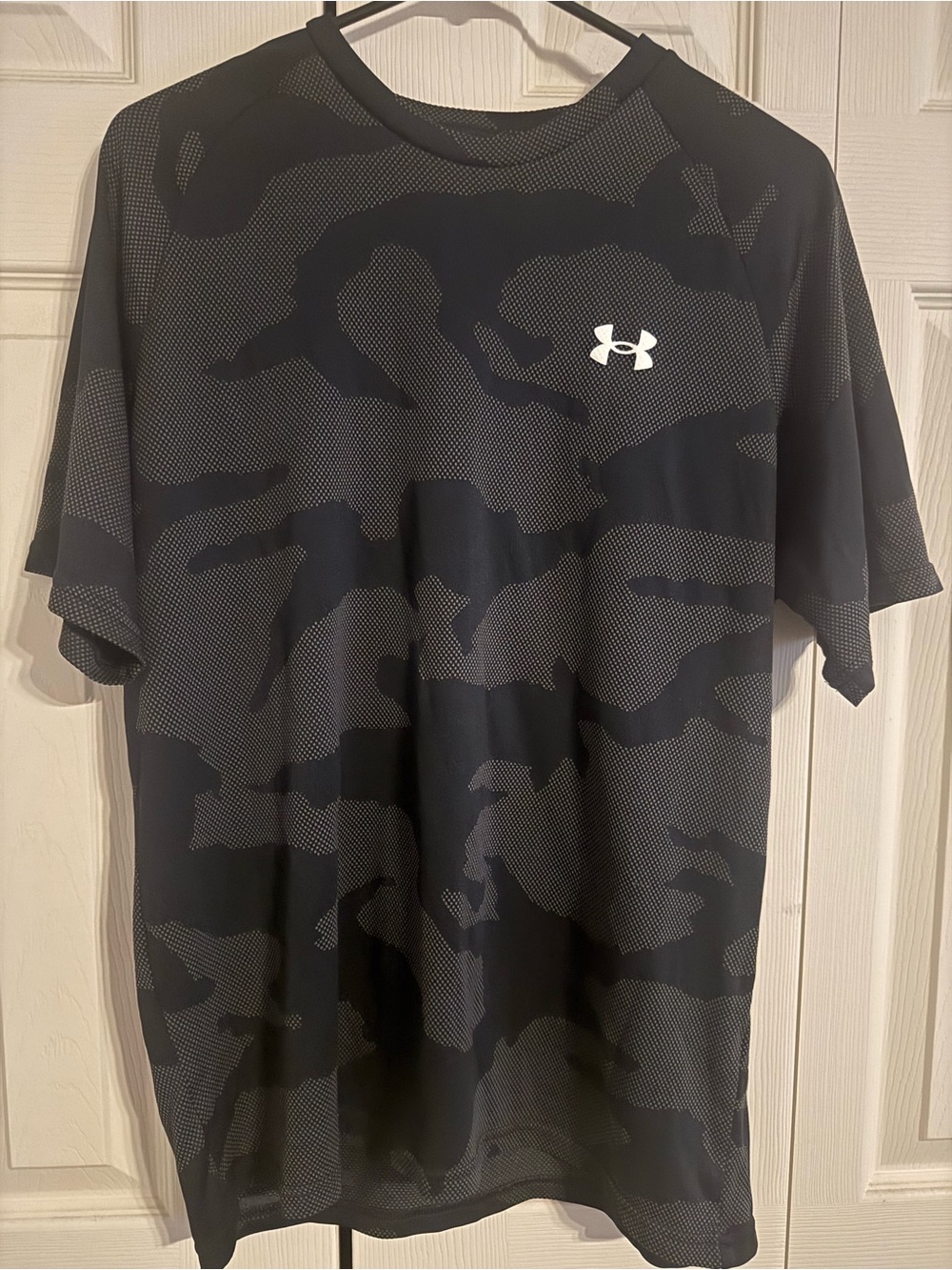 Under Armour Black Camo Short-Sleeve Performance Tee